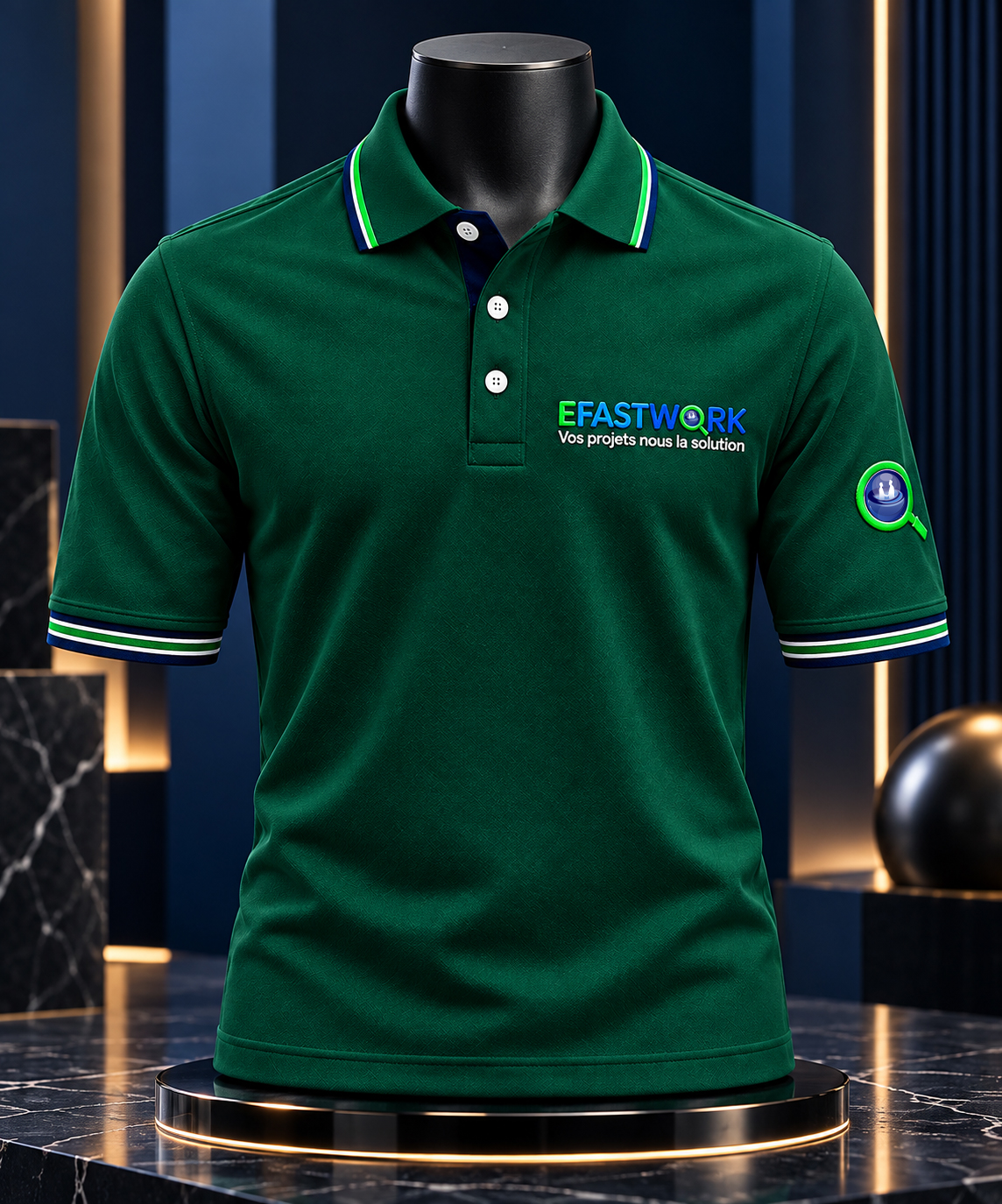 GREEN POLO EFASTWORK — photo 2