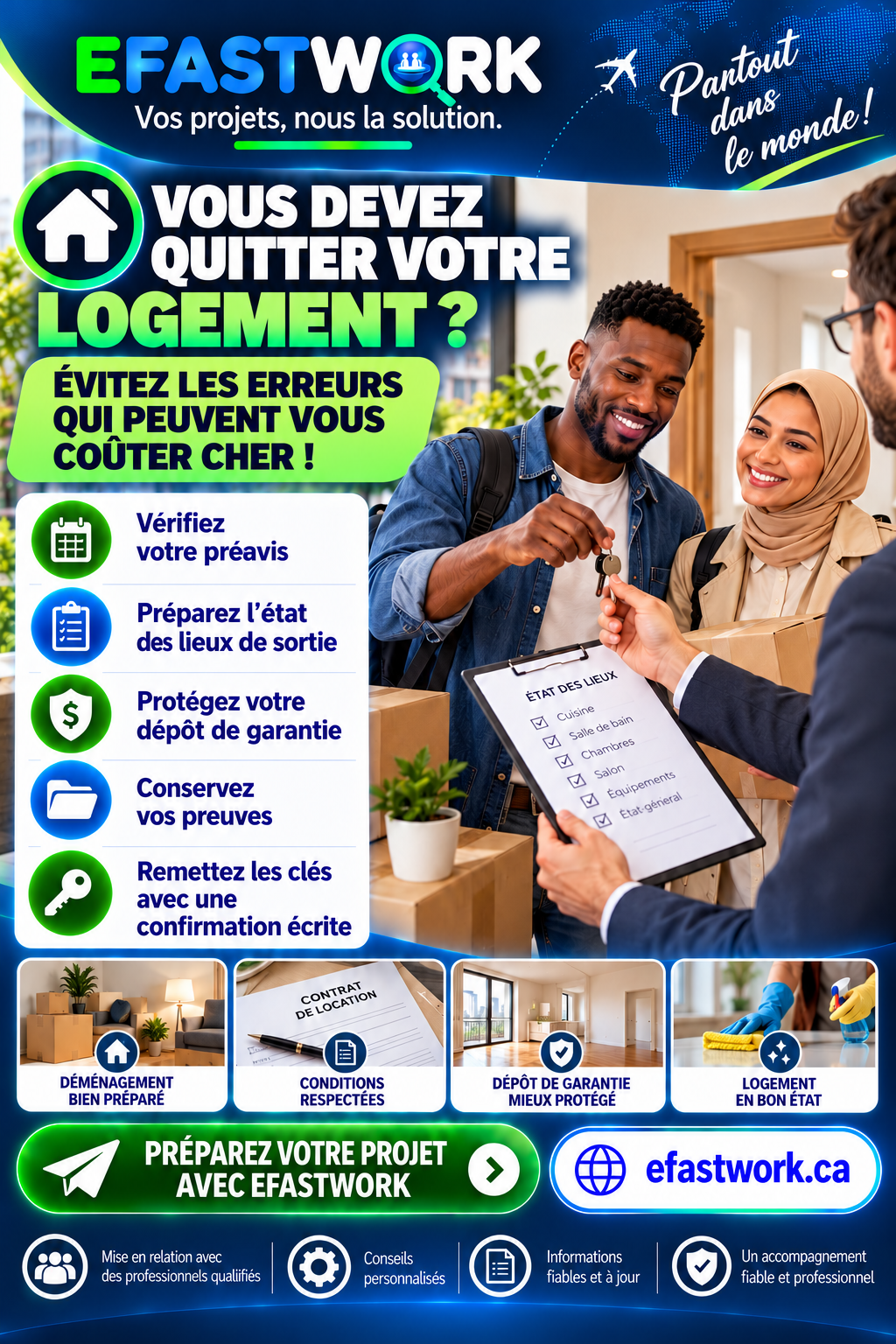 🏠 Vous devez quitter votre logement ? Évitez les erreurs qui peuvent vous coûter cher !