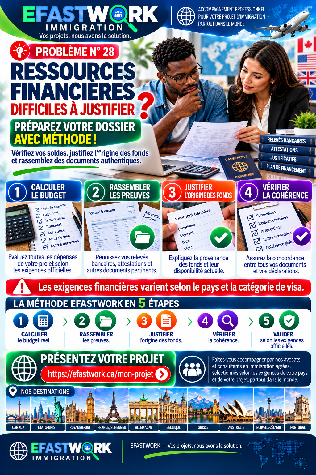 💰 Immigration : comment démontrer que l’on dispose de ressources financières suffisantes pour financer ses études ou son séjour à l’étranger ?