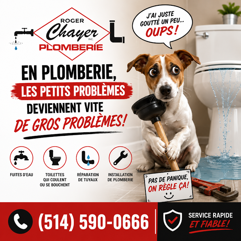 Couverture Roger Chayer Inc. Plumbing.